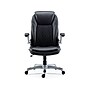 Staples Sorina Ergonomic Bonded Leather Swivel Executive Chair, Black (58262)~#|#~sp41817401_sc7