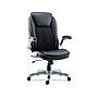 Staples Sorina Ergonomic Bonded Leather Swivel Executive Chair, Black (58262)~#|#~sp41817402_sc7