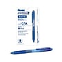 Pentel EnerGel-X Retractable Gel Pens, Fine Point, Blue Ink, 12/Pack (BLN105-C)~#|#~sp41831868_sc7