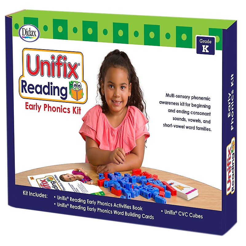 Didax Unifix® Reading: Early Phonics Kit, Grade K (DD-211277) image 1