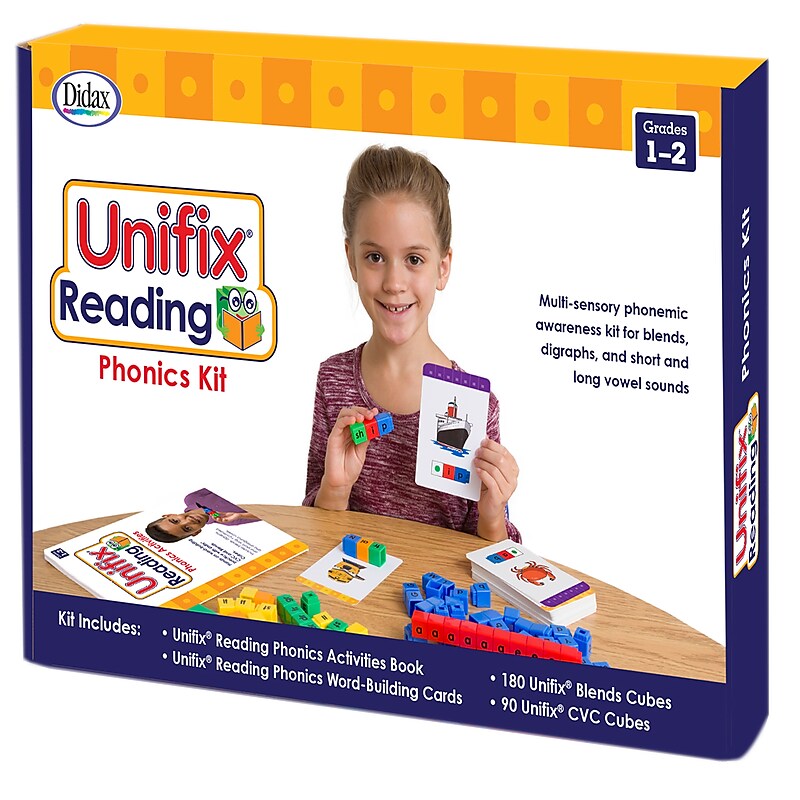 Didax Unifix® Reading: Phonics Kit, Grades 1-2 (DD-211278) image 1