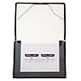 JAM Paper Fabric Portfolio Case with Elastic Closure, Clear (368331609)~#|#~sp4211014_sc7