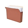 Staples Redrope Expanding File Pockets, 3-1/2" Expansion, Letter Size, Brown, 5/Pack (1524E5)~#|#~sp42113855_sc7