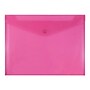 JAM Paper Plastic Envelopes with Snap Closure, Letter Size, Assorted Colors, 6/Pack (218S0RGBYPCL)~#|#~sp42113868_sc7