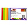 JAM Paper Plastic Envelopes with Snap Closure, Letter Size, Assorted Colors, 6/Pack (218S0RGBYPCL)~#|#~sp42113869_sc7