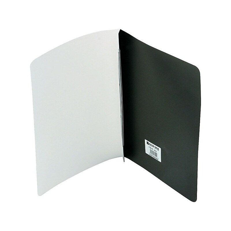ACCO ACCOHIDE 2-Prong Report Cover, Letter, Black (A7036251) image 1
