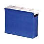 Pendaflex SureHook Expanding File, 5.25" Expansion, A-Z Index, Letter Size, 9-Pocket, Blue  (PFX 59225)~#|#~sp42114103_sc7