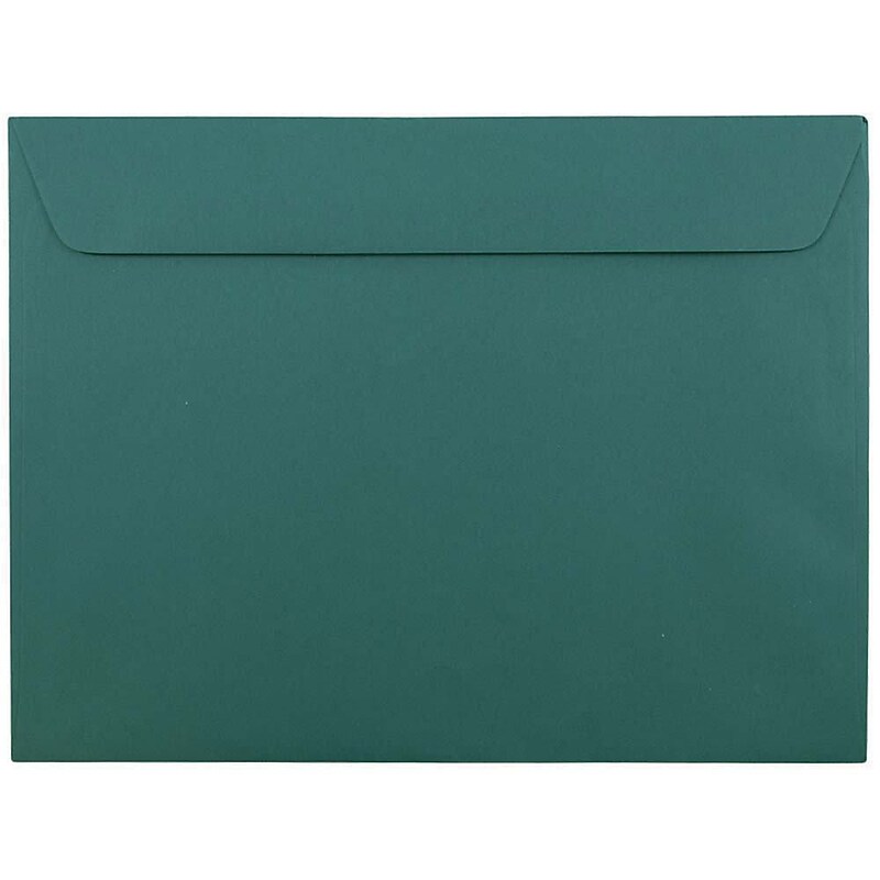 JAM Paper 9 x 12 Booklet Envelopes, Teal, 50/Pack (272316030i) image 1