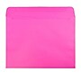 JAM Paper Booklet Envelope, 9" x 12", Ultra Fuchsia Pink, 250/Box (5156770H)~#|#~sp4211422_sc7