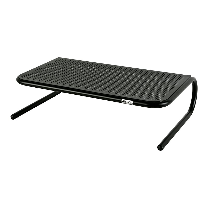 Allsop Metal Art Monitor Stand, Holds Up to 50 lbs., Black (ASP30336) image 1