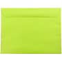 JAM Paper 9 x 12 Booklet Colored Envelopes, Ultra Lime Green, Bulk 250/Box (5156771h)~#|#~sp4211423_sc7