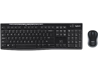 Logitech Combo MK270 Keyboard & Black (920-004536) |