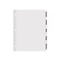 Avery Big Tab Printable Paper Dividers with White Labels, 5 Tabs, 20 Sets/Pack (11434)~#|#~sp42114310_sc7