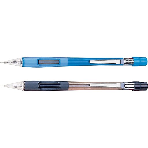 Pentel QuickerClicker Mechanical Pencil, 0.7mm, 2 Medium Lead, 2/Pack