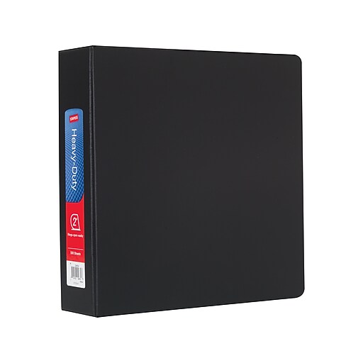 Shop Staples for 2" Staples® HeavyDuty Binder with DRings, Black