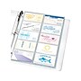 Staples Business Card Refill Pages, Clear, 20 Card Capacity, 10/Pack (15934)~#|#~sp42114459_sc7