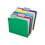 Pendaflex Recycled File Folder, 1/3-Cut Tab, Assorted, Letter Size, Assorted Colors, 30/Pack (84370)~#|#~sp42114622_sc7