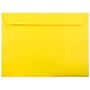 JAM Paper 9 x 12 Booklet Colored Envelopes, Yellow Recycled, Bulk 500/Box (5156775d)~#|#~sp4211462_sc7