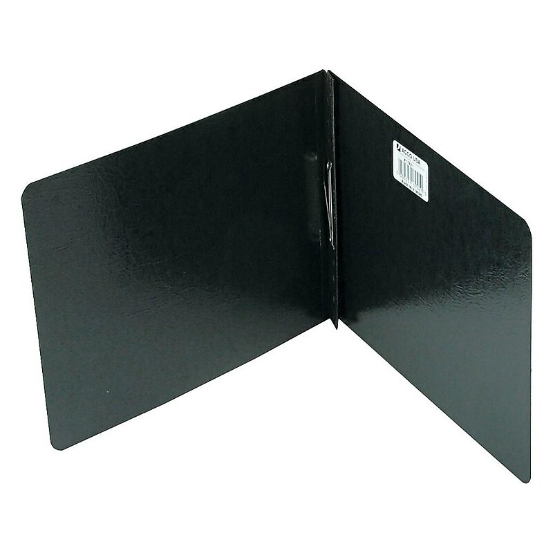 ACCO PRESSTEX 2-Prong Report Cover, Letter, Black (A7017021) image 1