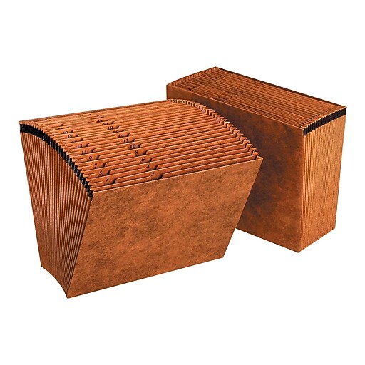 Staples® Accordion® LethaTone® Expanding Files, Letter, 131 Index, Each Staples