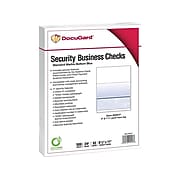 DocuGard Standard 8.5"W x 11"H Security Check on Bottom Paper, Blue, 500/Reams, 5 Ream/Carton (04517)