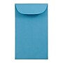 JAM Paper #3 Coin Business Colored Envelopes, 2.5 x 4.25, Blue Recycled, 50/Pack (356730539i)~#|#~sp4211484_sc7