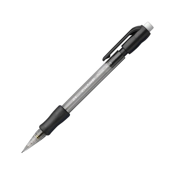Pentel Champ Mechanical Pencil, 0.5mm, #2 Medium Lead, Dozen