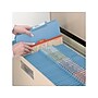 Smead Pressboard File Folders, 1/3-Cut Tab, 1" Expansion, Letter-Size, Blue, 25/Box (21530)~#|#~sp42115111_sc7