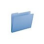 Smead Pressboard File Folders, 1/3-Cut Tab, 1" Expansion, Letter-Size, Blue, 25/Box (21530)~#|#~sp42115114_sc7