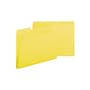 Smead 50% Recycled Heavy Duty File Folder, 1/3-Cut Tab, Letter Size, Yellow, 25/Box (21562)~#|#~sp42115123_sc7