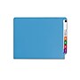 Smead End-Tab File Folders, Shelf-Master Reinforced Straight-Cut Tab, Letter Size, Blue, 100/Bx (25010)~#|#~sp42115179_sc7