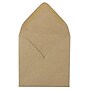 JAM Paper 3.125 x 3.125 Kraft Square Recycled Invitation Envelopes, Brown Kraft Paper Bag, 50/Pack (52797687i)~#|#~sp4211518_sc7