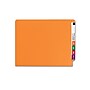 Smead End-Tab File Folders, Shelf-Master Reinforced Straight-Cut Tab, Letter Size, Orange, 100/Bx (25510)~#|#~sp42115201_sc7