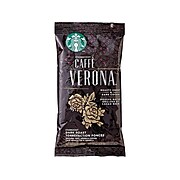 Starbucks Caffe Verona Ground Coffee, Dark Roast, 18/Box (11018192)