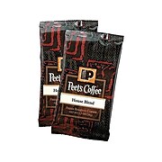 Peet's Coffee House Blend Ground Coffee, Dark Roast, 18/Box (PCEHOUP25)