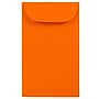 JAM Paper #3 Coin Business Colored Envelopes, 2.5 x 4.25, Orange Recycled, 50/Pack (356730538i)~#|#~sp4211522_sc7