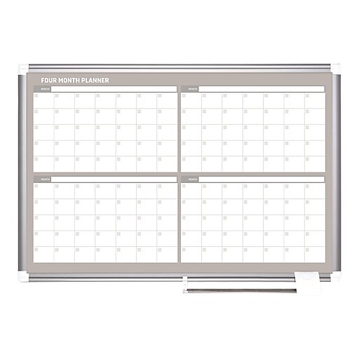 MasterVision Gold Ultra Lacquered Steel Planning Board