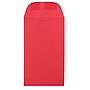 JAM Paper #3 Coin Business Colored Envelopes, 2.5 x 4.25, Red Recycled, 50/Pack (356730541i)~#|#~sp4211525_sc7