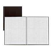 Blueline Professional Notebook, 7.25" x 9.25", Quad Ruled, 96 Sheets, Black (A9Q)