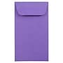 JAM Paper #6 Coin Business Colored Envelopes, 3.375 x 6, Violet Purple Recycled, 50/Pack (356730560i)~#|#~sp4211532_sc7