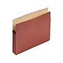 Pendaflex 100% Recycled Heavy Duty Reinforced File Pocket, 3 1/2" Expansion, Letter Size, Red (E1524E)~#|#~sp42115357_sc7