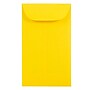 JAM Paper #6 Coin Business Colored Envelopes, 3.375 x 6, Yellow Recycled, 50/Pack (356730557i)~#|#~sp4211536_sc7