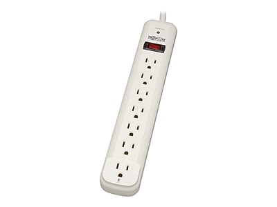 Tripp Lite Protect It! 7-Outlet Surge Protector, 25′ Cord (TLP725) Sansujyuku sansujyuku.com