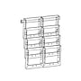 Azar Literature Holder, 18" x 20.25", Vertical, Wall Mounted, Clear (252322)~#|#~sp42115573_sc7