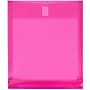 JAM Paper Standard Plastic Document File, Letter, Fuchsia Pink, 12/Pack (118V1FU)~#|#~sp4211560_sc7