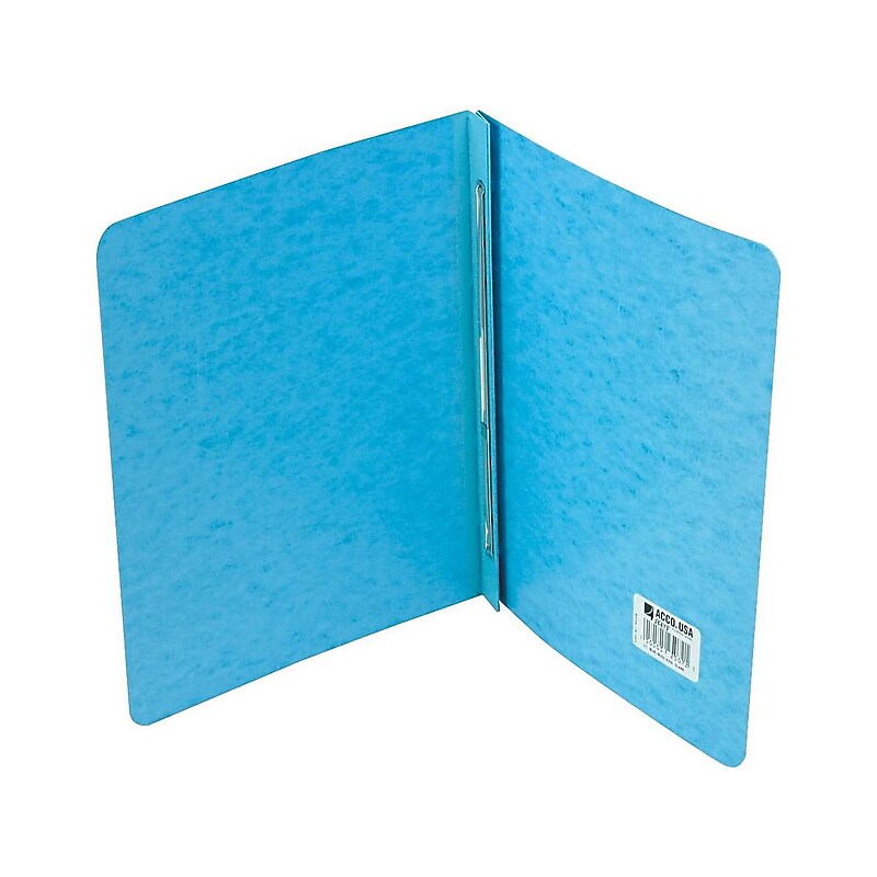 ACCO PRESSTEX 2-Prong Report Cover, Letter, Light Blue (A7025072) image 1