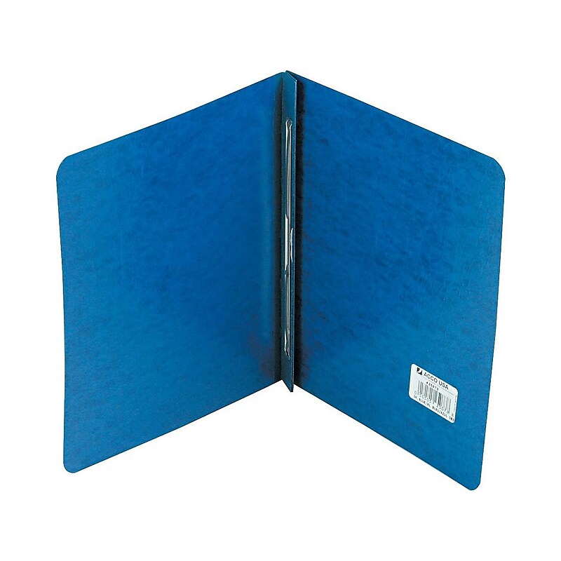ACCO PRESSTEX 2-Prong Report Cover, Letter Size, Dark Blue (A7025073) image 1