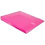 JAM Paper Standard Plastic Document File, Letter, Fuchsia Pink, 12/Pack (118V1FU)~#|#~sp4211563_sc7
