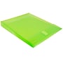 JAM Paper Standard Plastic Document File, 1 Pocket, Letter, Lime Green, 12/Pack (118V1LI)~#|#~sp4211571_sc7