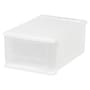 IRIS Small 1 Drawer Stackable Storage, White (129800)~#|#~sp42115735_sc7